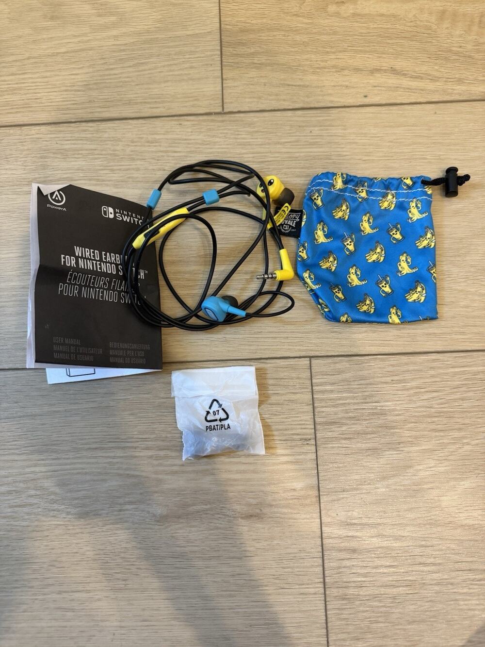 PowerA FORTNITE Peely Wired Earbuds Nintendo Switch